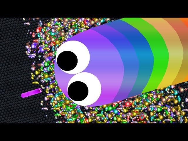 Slither.io SMALL vs BIG Snakes A.I. 1,400,000+ Score World Record (Epic Slitherio Gameplay)