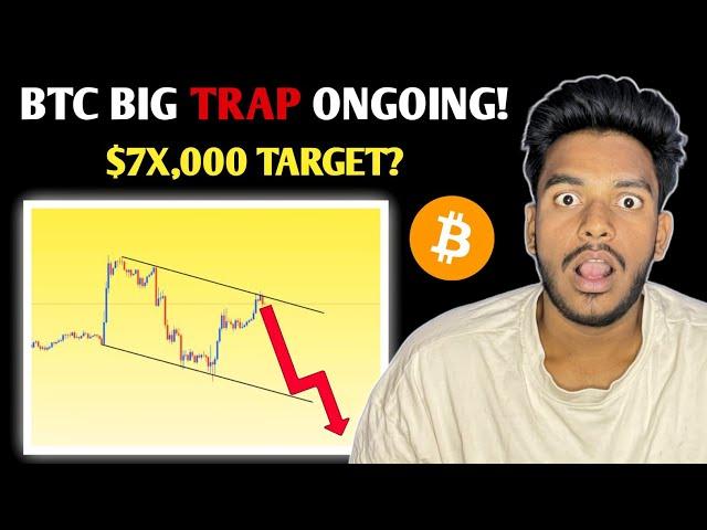 Bitcoin CRASH Warning! Target : $7X,000? | BTC Update Today | BTC Dominance & BTC Latest Analysis