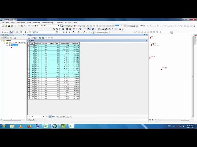 Exporting GIS data to Excel || Exporting Attribute table to Excel