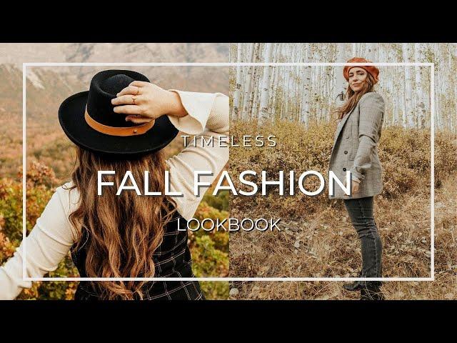 Fall Fashion Lookbook // Timeless Petite Style