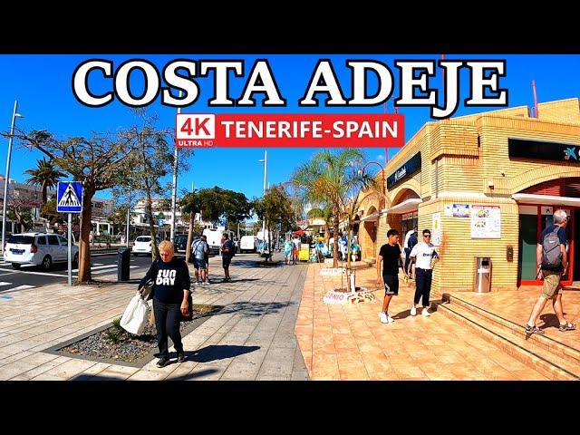 TENERIFE - COSTA ADEJE | How does this place look like Now? ️​​ 4K Walk ● February 2025