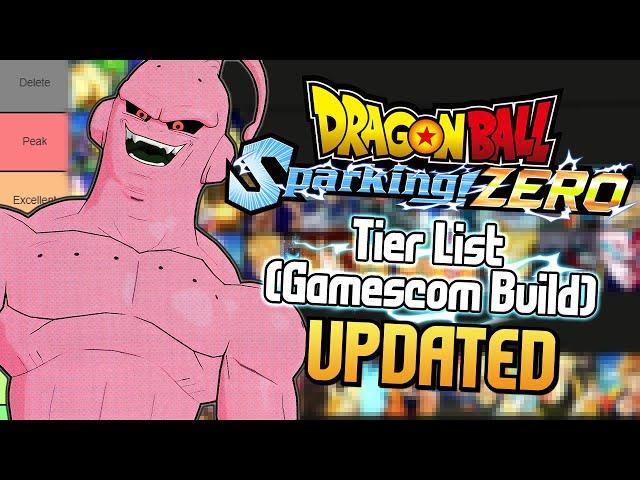 Dragon Ball Sparking Zero Updated Tier List Gamescom Build