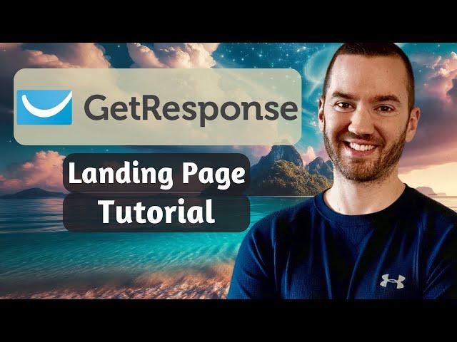 GetResponse Landing Page Tutorial 2024 (How To Create Landing Pages)