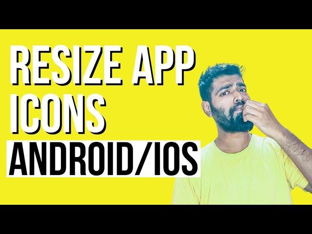 How to resize android and iOS app icons in different sizes free for web developers tools 2020