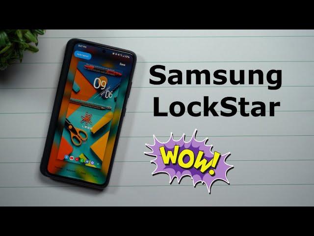 Samsung Lockstar - Just Fantastic!