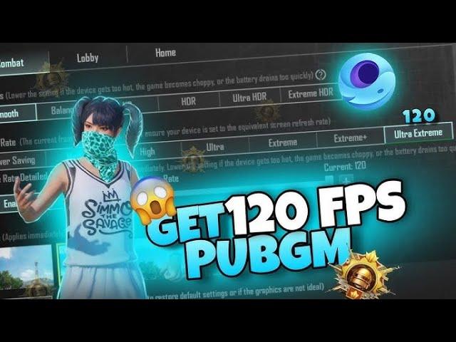 HOW TO GET 120 FPS PUBG MOBILE 3.3 EMULATOR PC GAMELOOP 2024