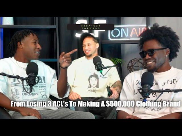 From the Gridiron to Making a $500k clothing brand | @jadenmitch_ | StraightForward | Ep 33