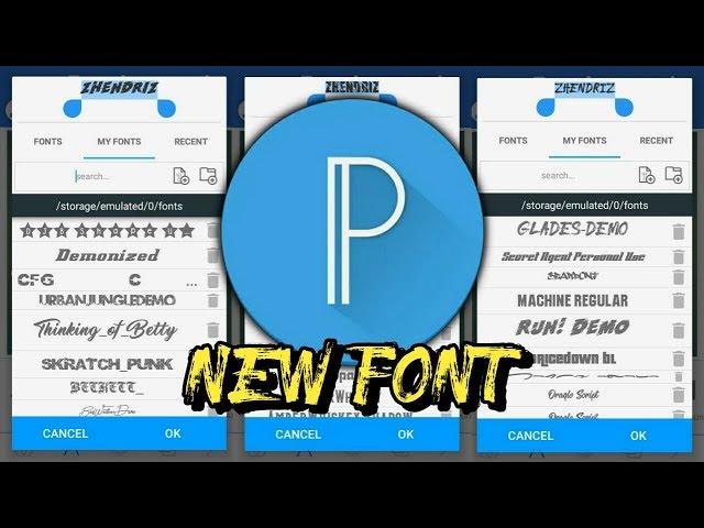 How to Add a New Font at Pixellab