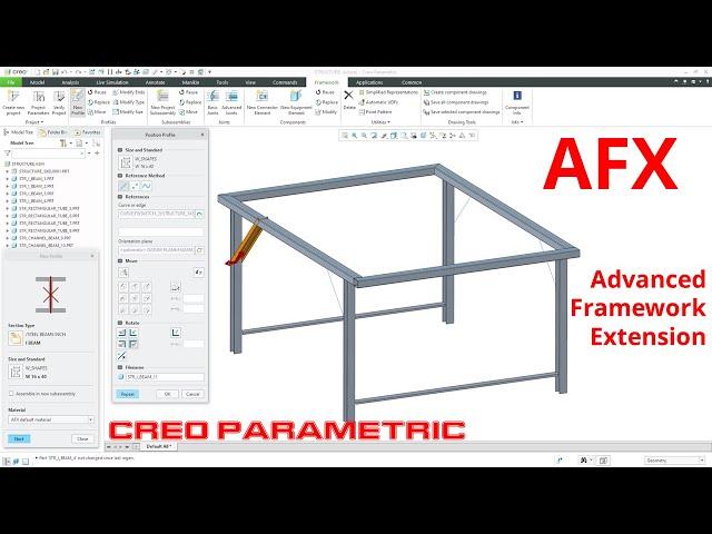 Creo Parametric - Advanced Framework Extension (AFX)