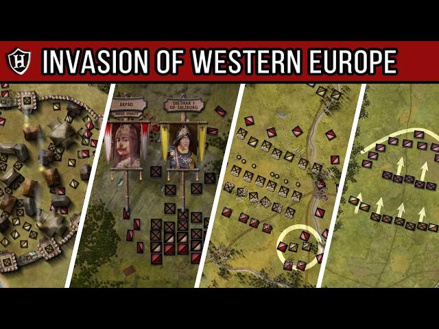 Invasion of Western Europe (ALL PARTS) - Hungarian Conquest 899 - 955