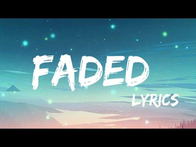 Faded song lyrics (No copyright songs)BY CREEPSTER LYRICS