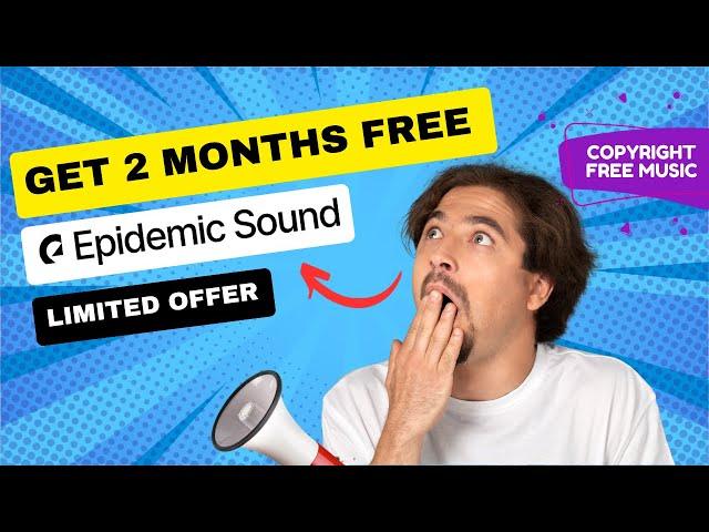 60 day's free trial on Epidemic Sound | Copyright free music for YouTube Instagram Facebook