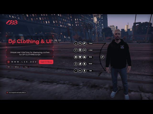 [Free] FiveM dpClothing Script + With UI