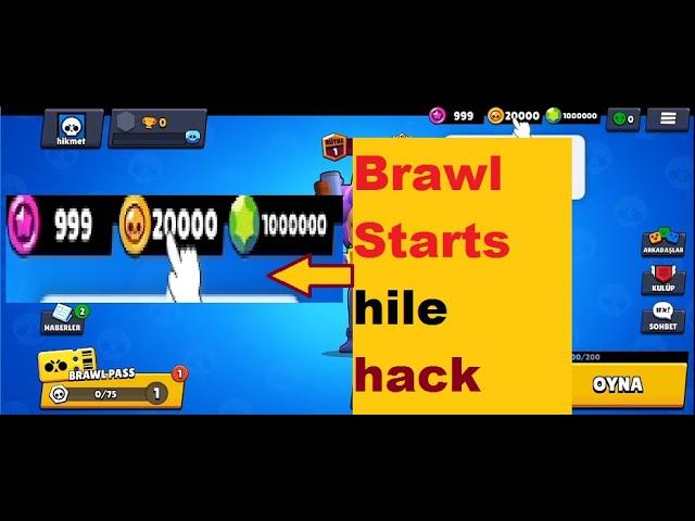 BRAWL STARS HİLE HACK SINIRSIZ -ELMAS -SINIRSIZ PARA HİLESİ