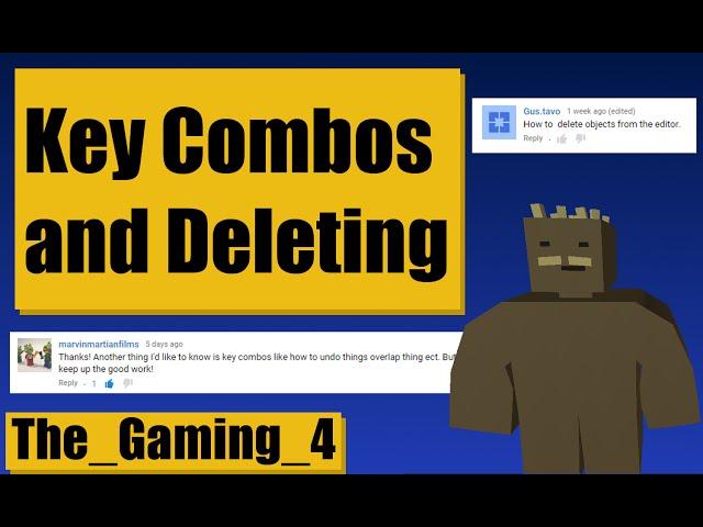 Unturned Map Editor: Key Combos / Deleting Objects