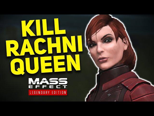 Mass Effect - Why You Should KILL the RACHNI QUEEN