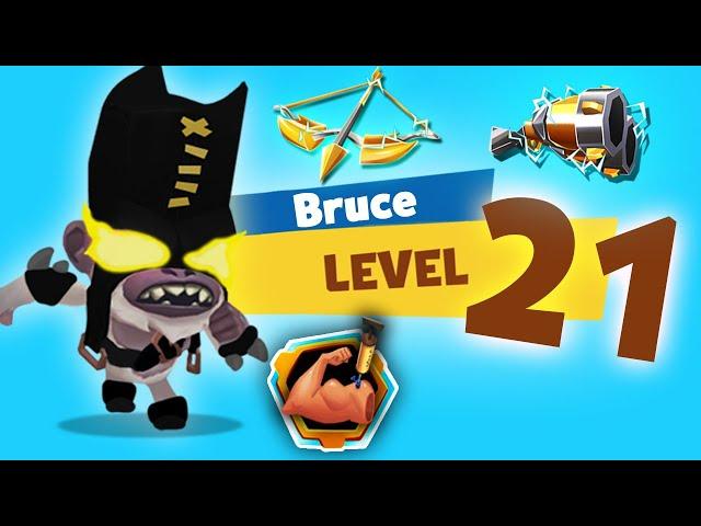 MAXED LEVEL 20 BRUCE HAS INFINITE HEALTH IN ZOOBA!