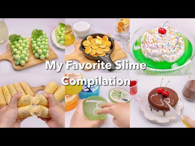 【ASMR】お気に入りスライムまとめ【音フェチ】My Favorite Slime Compilation