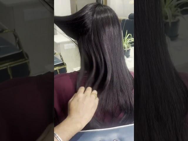 Nanoplastia with Hair Color #hair #hairstyle #hairtreatment #haircare #haircut #hairgrowth #hair