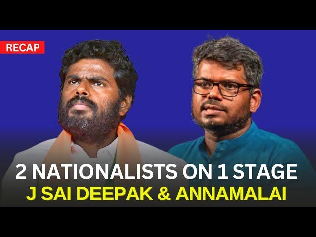 J Sai Deepak & Annamalai on Decolonisation, Secularism, Sanatana Dharma & control of Hindu Temples