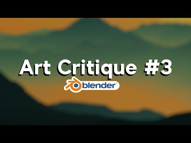 Blender Art Critique #3