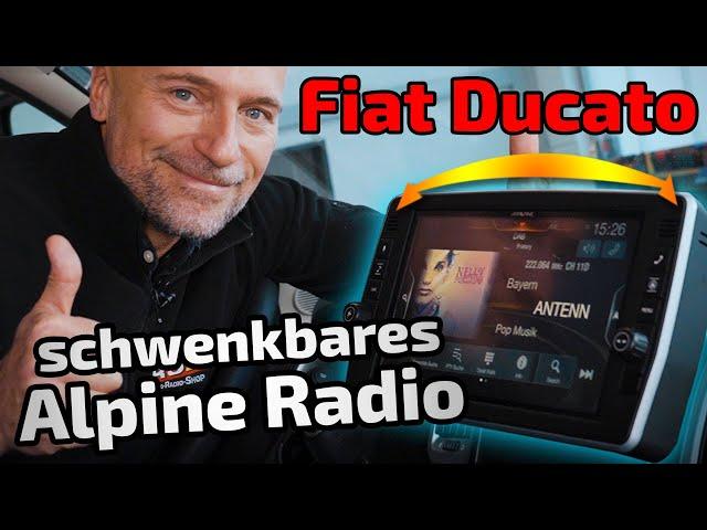 Pivoting Car Stereo Fiat Ducato | Alpine Style X903D-DU2 | ARS24