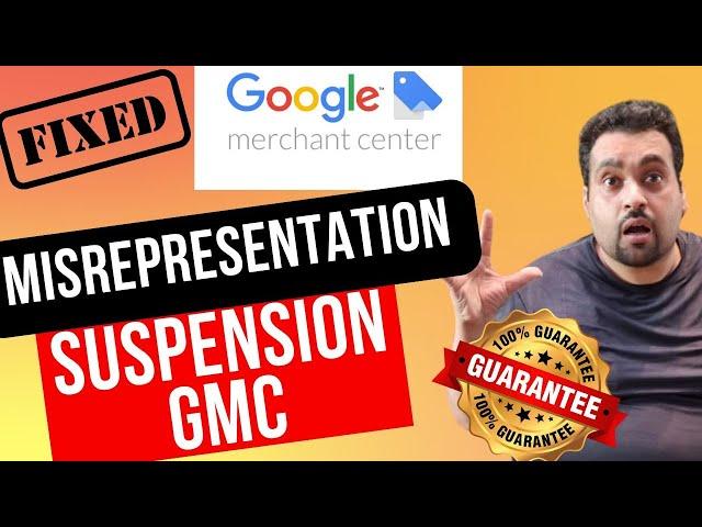 How to Fix Google Merchant Center Misrepresentation in 2025 [Fixed]