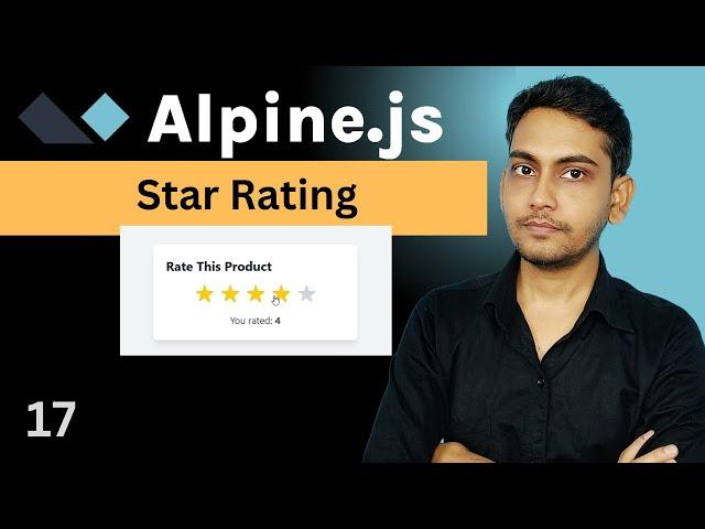 Star Rating in Alpine JS