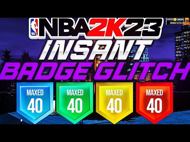 *NEW* NBA 2K23 INSTANT BADGE GLITCH CURRENT GEN! BADGE GLITCH 2K23! NBA 2K23 GLITCH!