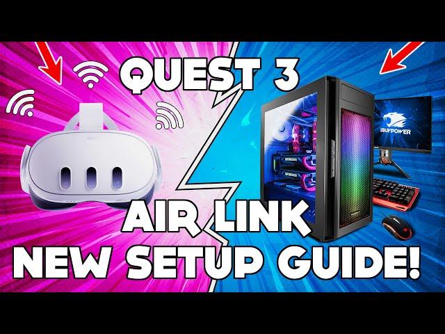  GET THE META QUEST 3 AIRLINK RUNNING IN MINUTES! PCVR MADE EASY!