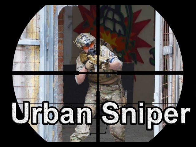 Airsoft Sniper Gameplay - Scope Cam - Urban Sniper