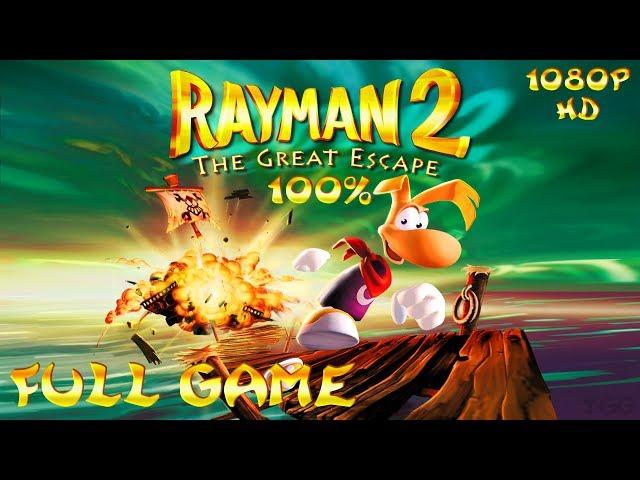 Rayman 2: The Great Escape (PC) - Full Game 1080p HD (100%) Walkthrough - No Commentary