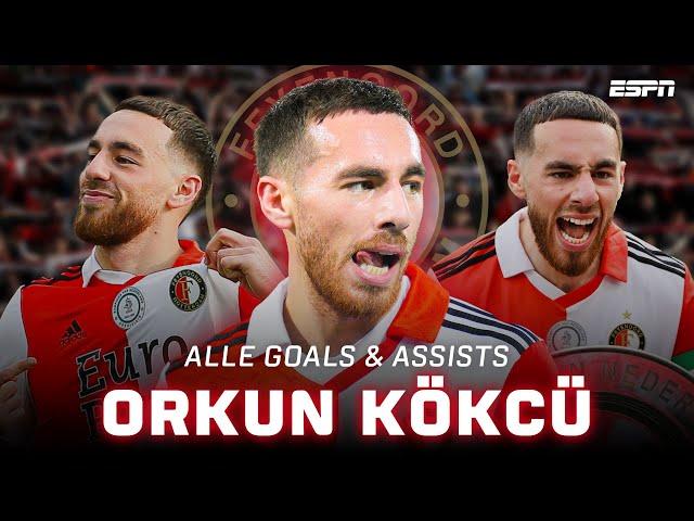 Alle GOALS & ASSISTS van Orkun Kökcü in de Eredivisie ️