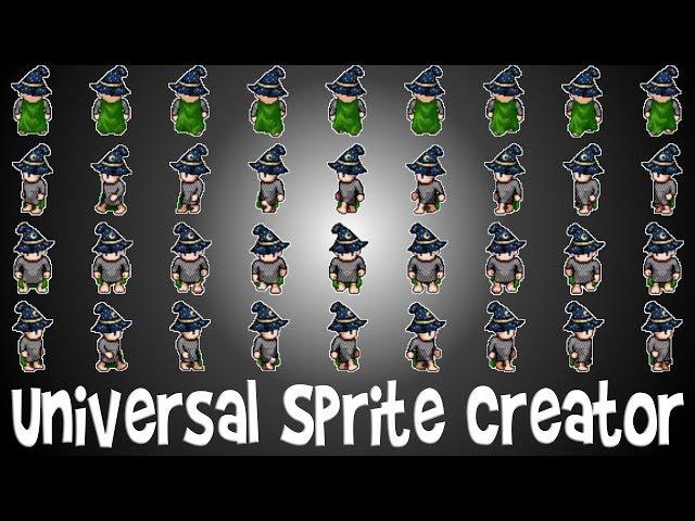 Universal Sprite Creator -- Free & Shockingly Powerful Spritesheet Tool