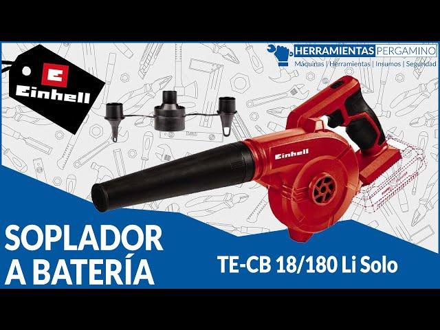 SOPLADOR EINHELL A BATERÍA INALÁMBRICO TE-CB 18/180 Li Solo - ARGENTINA | HERRAMIENTAS PERGAMINO