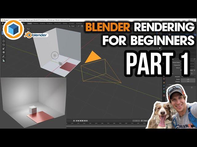 Getting Started RENDERING in Blender - Rendering Beginners START HERE!