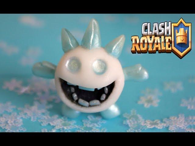 ICE SPIRIT from CLASH ROYALE / Polymer Clay Tutorial ️