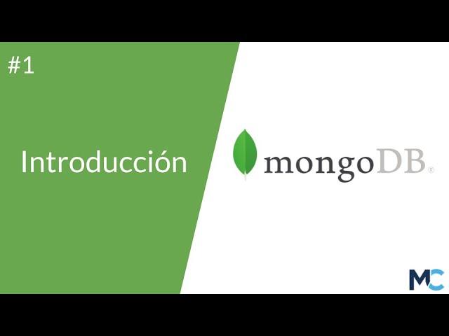Curso MongoDB - 1 Introducción