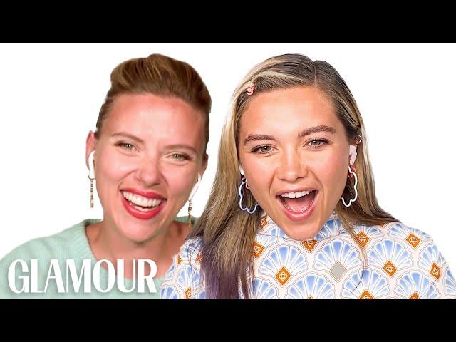 Scarlett Johansson and Florence Pugh Take a Friendship Test | Glamour