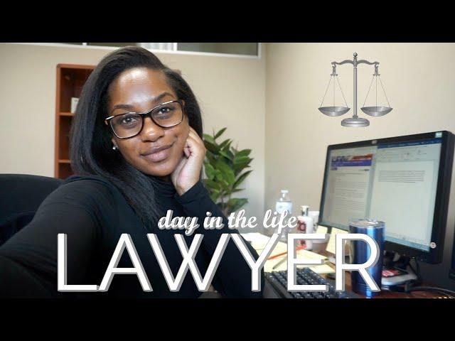 REAL DAY IN THE LIFE AS A LAWYER | 9 to 5 life