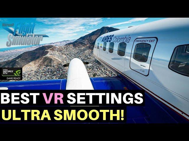 MSFS | BEST VR SETTINGS | TRY THIS! | HP REVERB G2