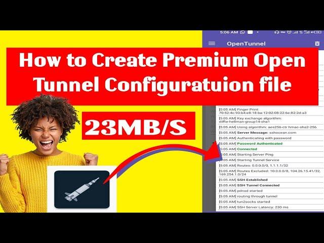 How To Create Premium Open Tunnel Confirmation File 2024 #100kviews #opentunnel #premium