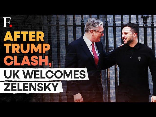 Ukraine's Zelensky Gets Warm Welcome From UK PM Starmer After Spat With Trump | N18G