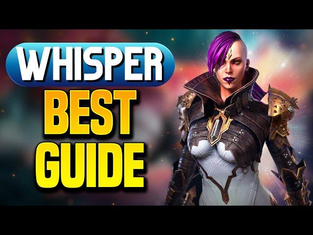 WHISPER | A RELENTLESS & UNIQUE DAMAGE DEALER (Guide & Build)