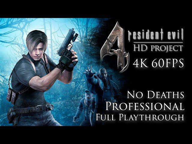 Resident Evil 4 HD Project - Professional Longplay (4K 60FPS)