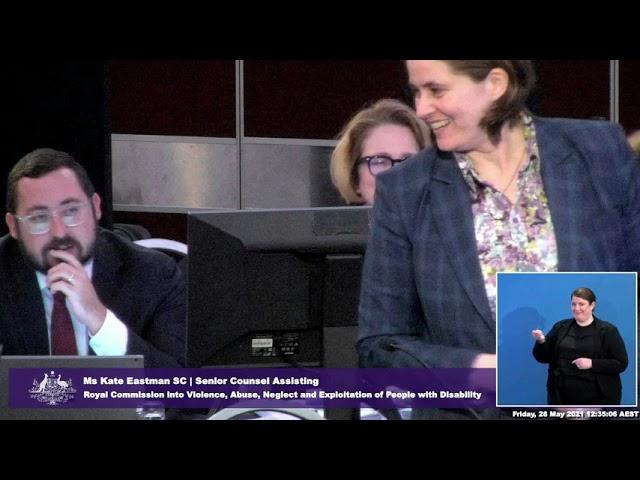 Public hearing 13: Disability services (a Case Study), Sydney - Day 5