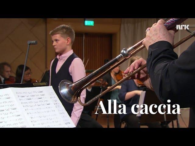 Alla caccia | Aksel Rykkvin (13y boy soprano) | Mark Bennett | KORK