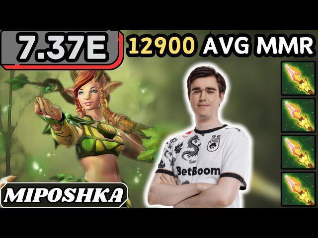 7.37e - Miposhka ENCHANTRESS Hard Support Gameplay 23 ASSISTS - Dota 2 Full Match Gameplay