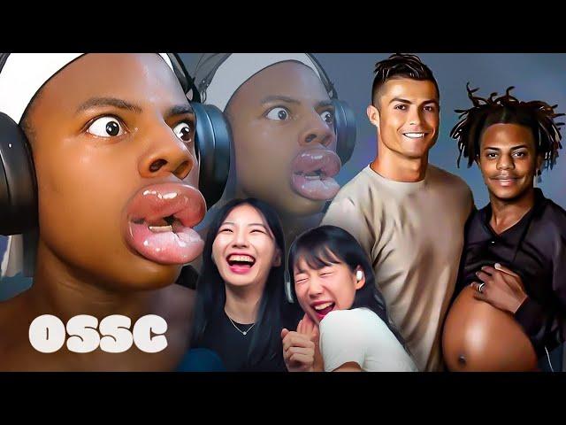 Korean Girls React To Clips That Made 'ISHOWSPEED' Famous! #2 | 𝙊𝙎𝙎𝘾