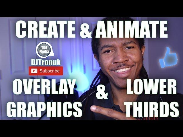 Create & Animate Overlay Graphics & Lower Thirds with Inkscape!